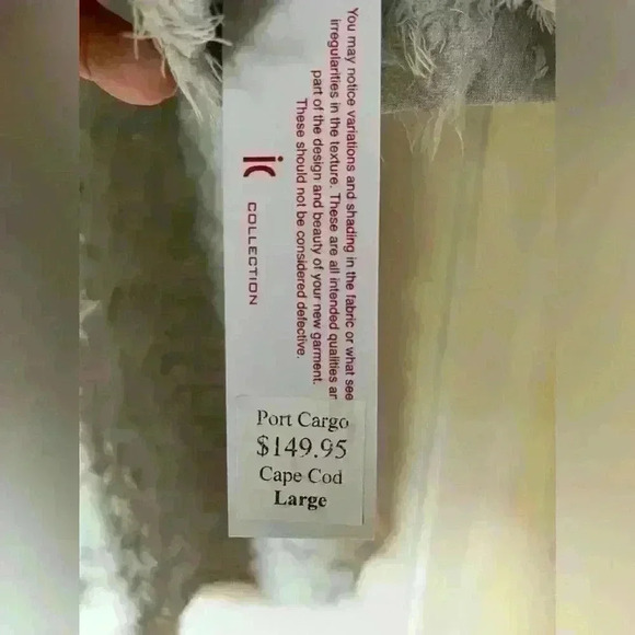 Never Worn Light Grey Textured Grey IC CollectionJacket - Picture 3 of 6